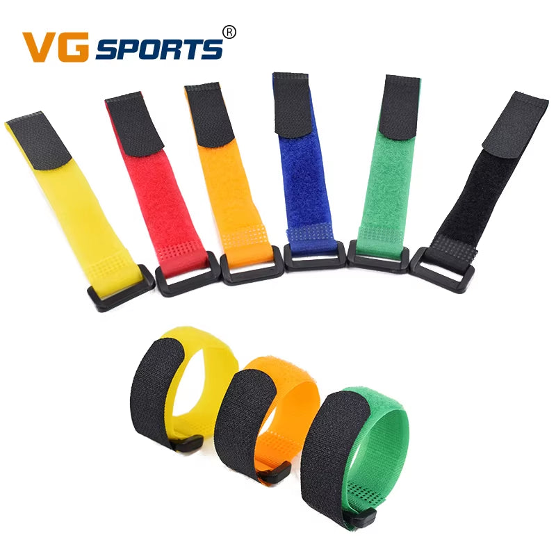 5Pcs/Lot Bicycle Handlebar Strap Holder Cycling Flashlight Tie Rope Bandages Universal Nylon Sticky Tie Fixed Items Bike Strap