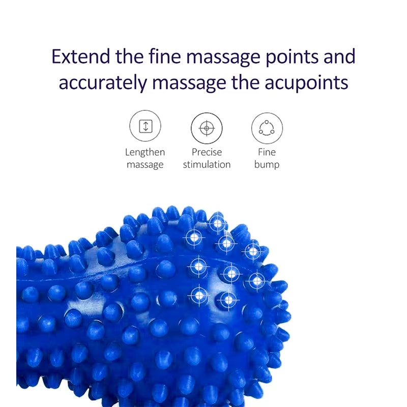 1PCS Relaxation Massage Ball Fitness Acupoint Stimulating Grip Strength Fascia Ball Hedgehog Design for Body Care