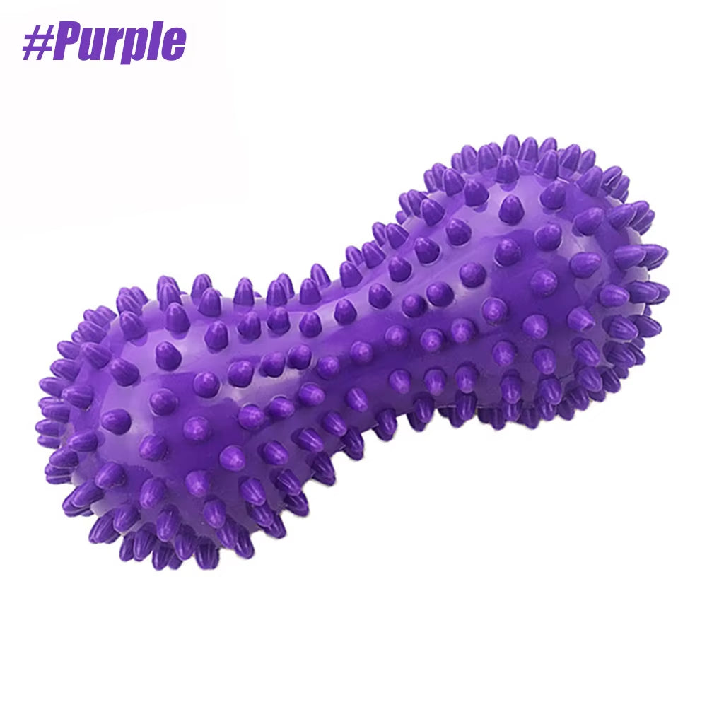 1PCS Relaxation Massage Ball Fitness Acupoint Stimulating Grip Strength Fascia Ball Hedgehog Design for Body Care